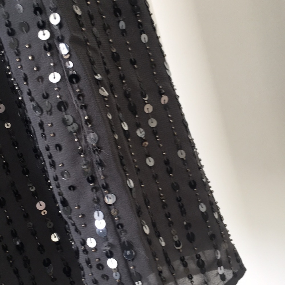 Walter Baker Dark Grey Cocktail Sequin Dress - Picture 6 of 8
